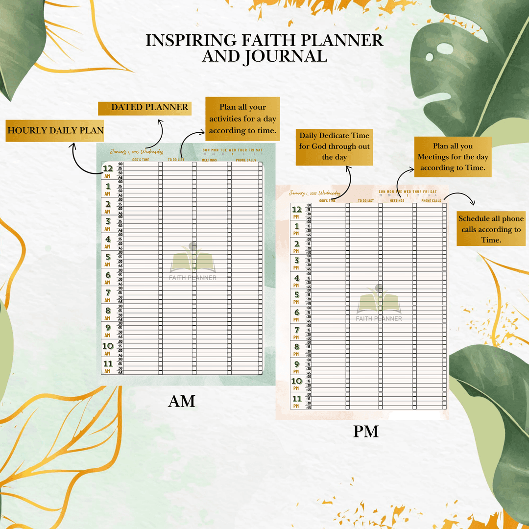 INSPIRING FAITH PLANNER AND JOURNAL (SEPTEMBER-DECEMBER 2025) view 2